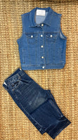 Jean, Cropped Vest