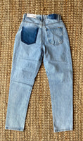 Straight-Leg, Retro Back Pocket Jeans