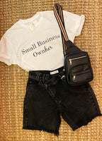 “Small Business Ownher” White Unisex Tee